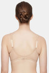 Triumph Double Layered Non Wired Full Coverage Tshirt Bra - Skin Light Combination — thumbnail 3